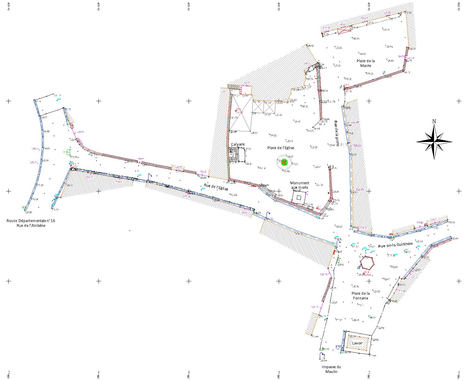 Plans topographique