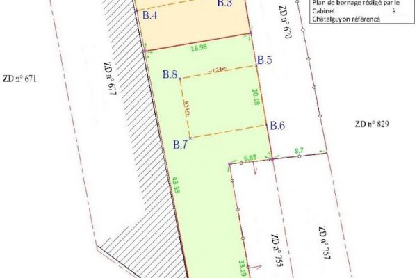 Implantation de 2 maisons individuelles